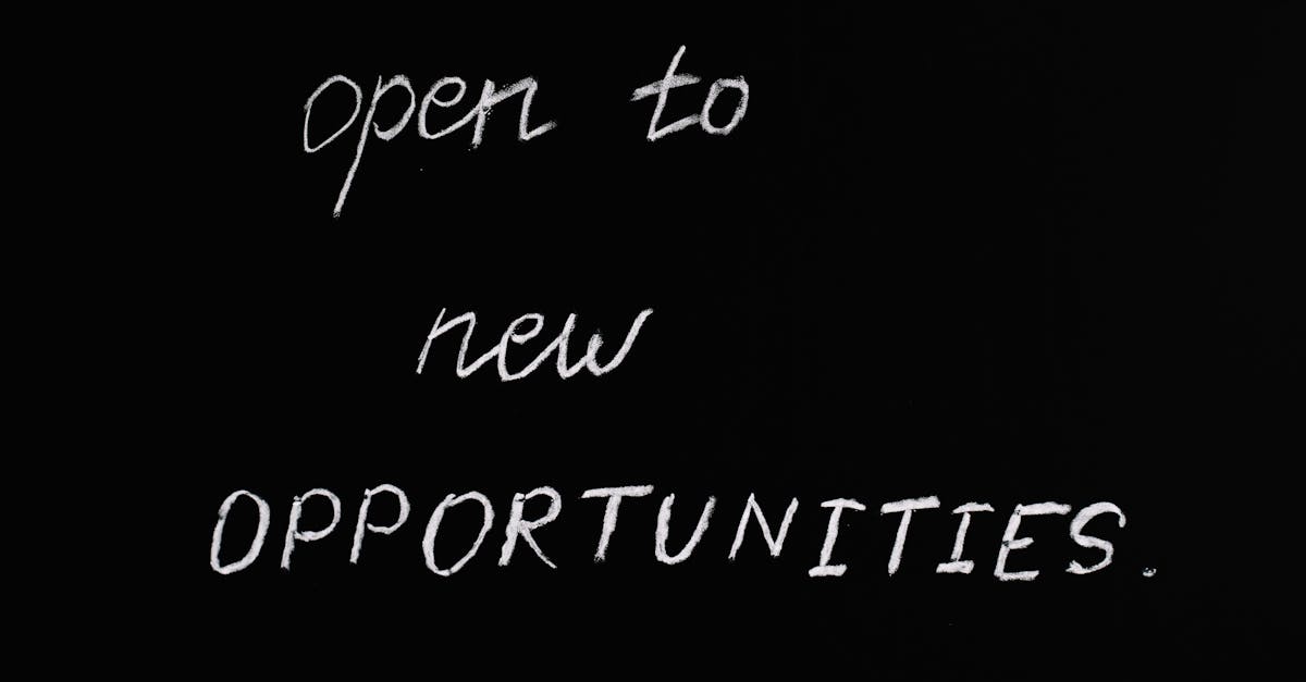découvrez les nombreuses opportunités qui s'offrent à vous, qu'il s'agisse de développement professionnel, d'investissement ou d'expériences enrichissantes. explorez comment saisir ces chances pour transformer votre avenir.
